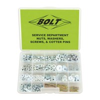 ASSORTMENT BOX NUT,WASHER,SCREWS AND COTTER PIN